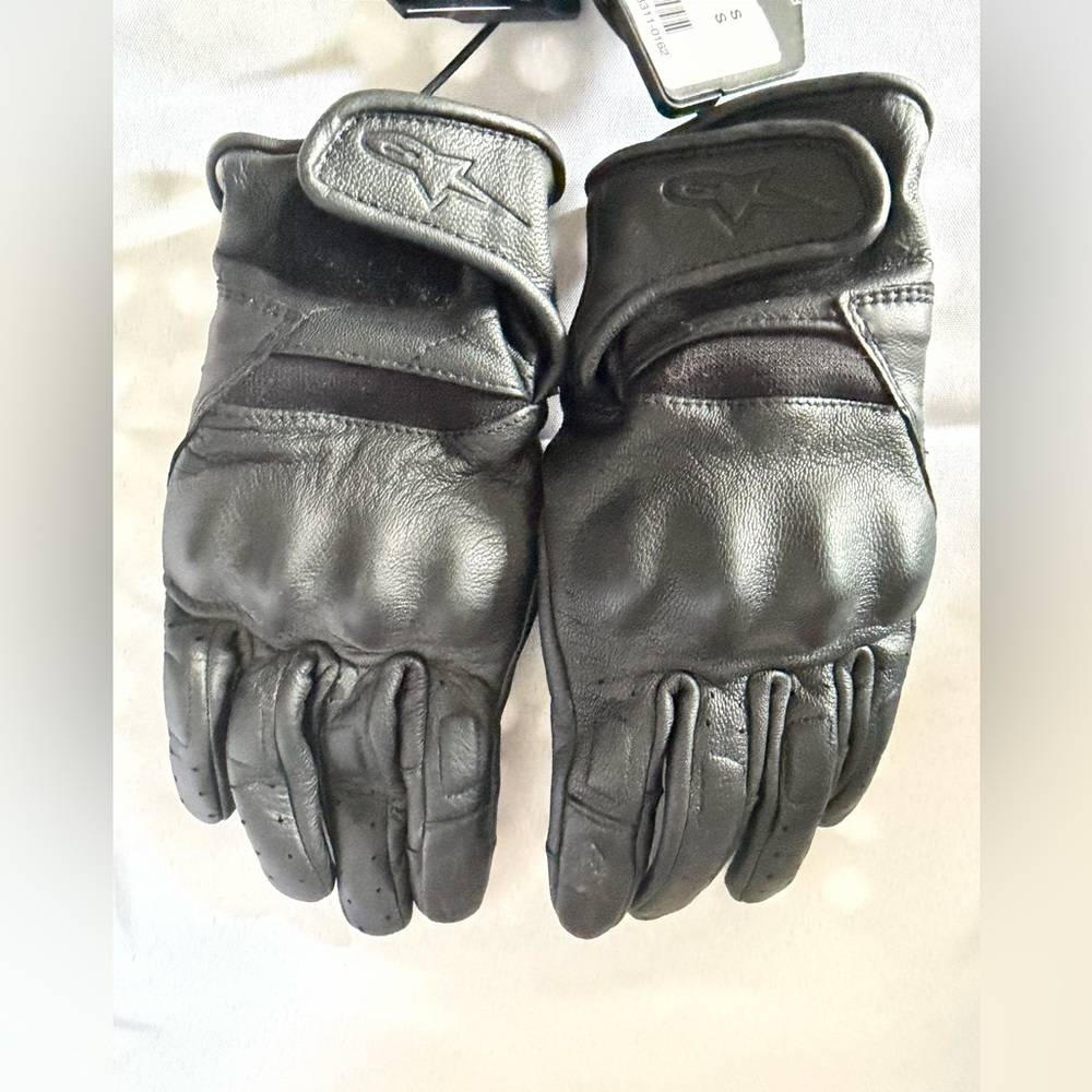 Alpinestars Black Leather Riding Gloves Women Stella Vika V2 Gloves